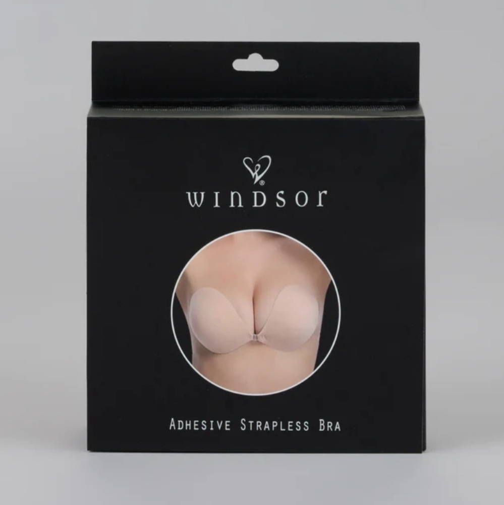 Flawless Finish Adhesive Strapless Bra Nude Size A By Windsor